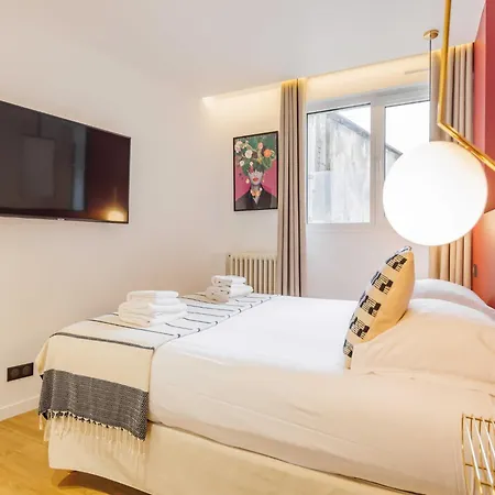 Lovely - 3br 6p - Canal St Martin Apartmán *