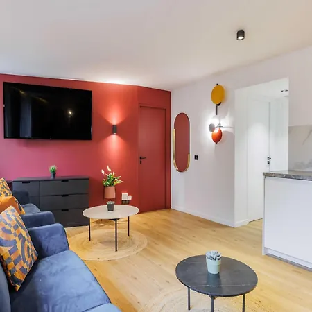 Lovely - 3br 6p - Canal St Martin Apartament Paryż